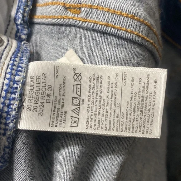 Gap 1969 35R jeans true skinny sz20+⭐️BLESSED Velvety big shirt 2X - Picture 13 of 17